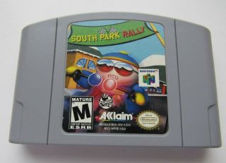South Park Rally Nintendo 64 N64 Oem Authentic Video Game Cart Rare Retro Good