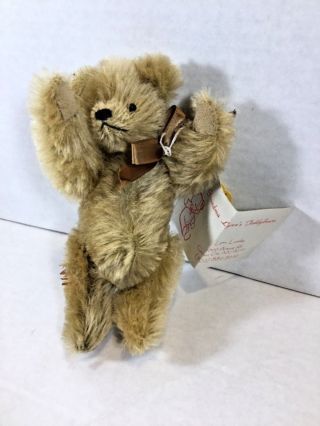 Rare & So Stunning Artist Miniature Bear Lynn Lumley Of Grandma Lynn Bears