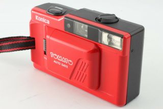 [Rare in Box] Konica TOMATO POP - 10 RED 35mm Point & Shoot Camera K775 3