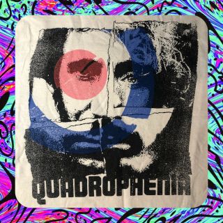 Unworn Vintage The Who - Quadrophenia T - Shirt 2013 Deadstock L Nos Rare Mod