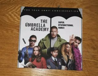 The Umbrella Academy - Season 1 Dvd Set Rare Fyc Netflix Gerard Way Mcr Goth