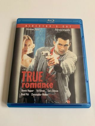 True Romance (blu - Ray Disc,  2009) Rare,  Oop Vgc