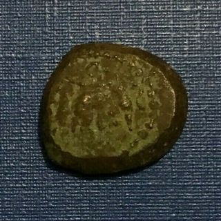 Very Rare Ancient Celtic Uncertain Bronze Stater 1st Century Bc - P568