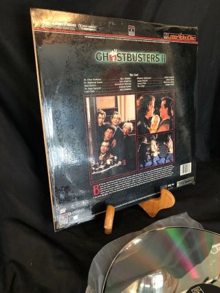 Ghostbusters 2 Vintage 1989 Rare LaserDisc Laser Video Disc 4