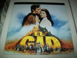 El Cid Criterion 2 - Laserdisc Ld Widescreen Format Very Rare