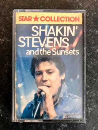 Shakin’ Stevens & The Sunsets Rare Cassette A Legend Rock’n’roll Rockabilly