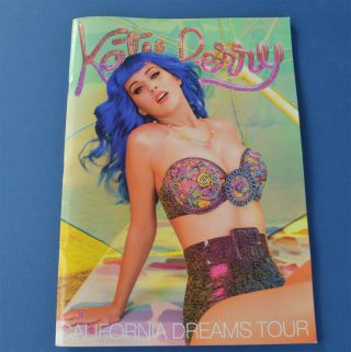 Katy Perry 2011 California Dreams Tour Book Complete W/stickers & Postcards Rare