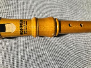 Rare Vintage Hohner Solo - Luxus made in Germany Recorder 7