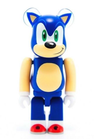 Medicom Bearbrick Be@rbrick 100 Series 23 Sonic The Hedgehog Sega Rare Kidrobot