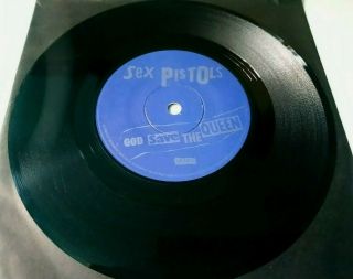 Sex Pistols 7 " - God Save The Queen Wrong Labels Rare & Orig 1977 Single Ex