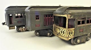 Rare Vintage Lionel Lines 332 - 339 - 341 Pre - War Cars