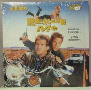 Rescue Me Laserdisc Very Rare Michael Dudikoff & Ami Dolenz Not Out On Dvd