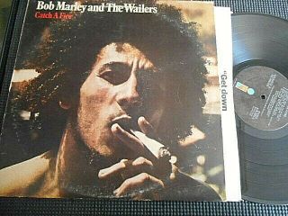Bob Marley Catch A Fire - Stir It Up Lp Vinyl Reggae Rare 1973