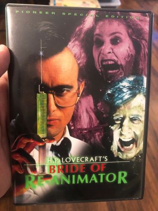 Bride Of Re - Animator (dvd) Pioneer Rare Oop Horror