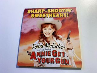 Reba Mcentire Annie Get Your Gun Promo Cd Sampler 2 Tracks Broadway Rare Play