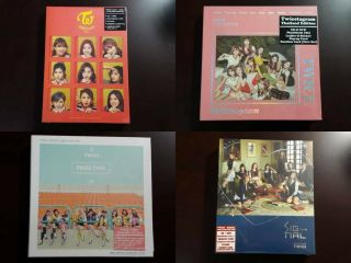 [thailand Edition] Rare Twice Album Unsealed (signal,  Page Two,  Lane2,  Tagram)