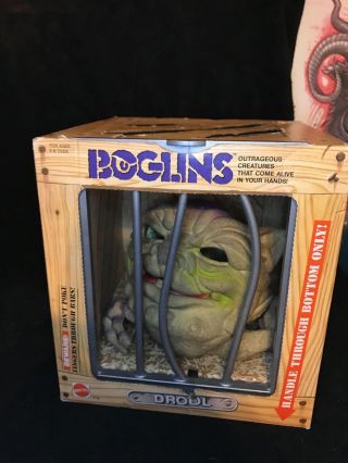 Mattel Boglins (drool) 1987 Vintagetoy Puppet Rare Collector
