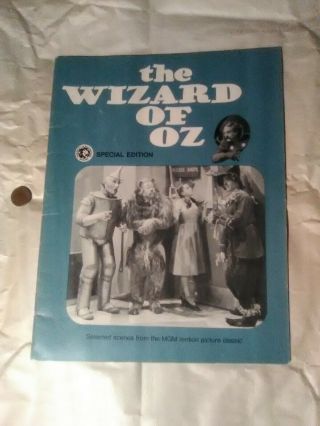Wizard Of Oz 1939 Movie Special Edition Photo Book Mgm Judy Garland Rare