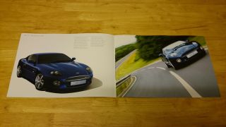 Aston Martin Db7 Gt & Gta Brochure - Rare