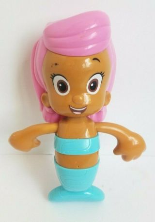 Rare Bubble Guppies Molly Water Swimmer Nickelodeon Bath Toy Mermaid 2013