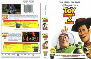Toy Story/toy Story 2 (dvd,  2000,  2 - Disc Set) Disney Pixar Like Rare Oop
