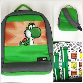 Mario Yoshi Nintendo Ds Video Game Carrying Bag Rare 1