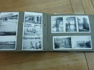 1953 RARE PHOTO ALBUM INDIAN FAMILY COMING TO ENGLAND ON SS CARTHAGE 90,  PHOTOS 8