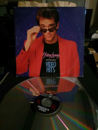 Huey Lewis And The News: Video Hits Laserdisc Ld Rare Music