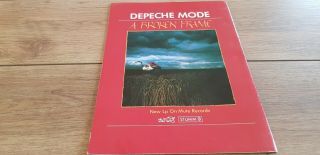 DEPECHE MODE - A BROKEN FRAME - RARE EARLY UK 1982 FULL TOUR PROGRAMME EX 2