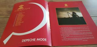 DEPECHE MODE - A BROKEN FRAME - RARE EARLY UK 1982 FULL TOUR PROGRAMME EX 3