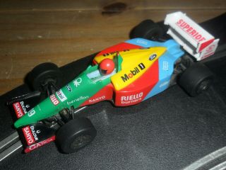 Scalextric Rare Vintage Benetton B189 Formula 1 F1 Car 19 & Quick