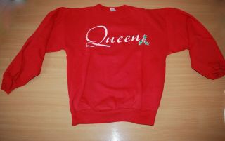 Very Rare Queen 1984 Fan Club Sweat Shirt 