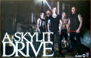 A Skylit Drive Ltd Ed Rare Tour Poster,  Punk/metal Poster