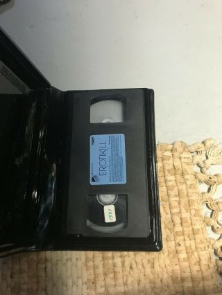 EROTIKILL HORROR SOV SLASHER RARE OOP VHS BIG BOX SLIP 5