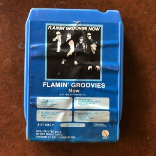 Flaming Groovies Now Sire Rare Punk 8 - Track Cassette Tape