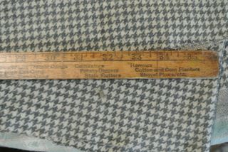 Rare YARDSTICK South Bend Chilled Plow Company Casaday Farm Implements pre 1925 6