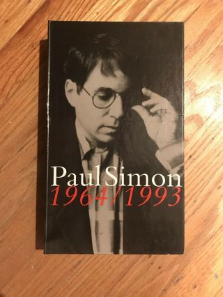 Paul Simon 1964/1993 - Rock 3 Cd Box Set W/52 Tracks (rare Oop)