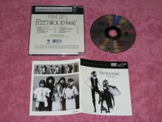 Fleetwood Mac Rumours Rare Deleted Dvd - Audio (warner Bros,  2001) Go Your Own Way