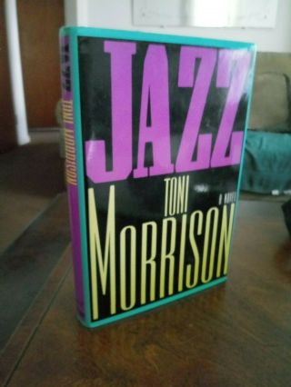 Toni Morrison Jazz First Edition Printing Hardcover,  Jacket Rare