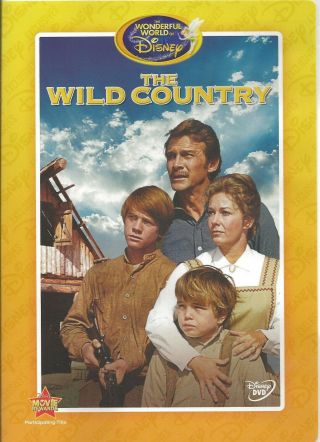 1971 Rare Walt Disney Dvd: The Wild Country / Vera Miles Ron Howard Steve Forres