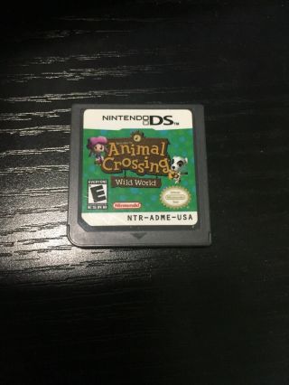 Nintendo Ds Animal Crossing Wild World Authentic Rare