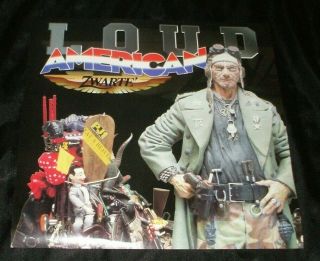Zwarte Loud American Rare 12x12 Promo Poster 2000 Album Release Hard Rock Aor