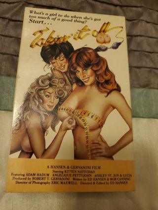 Taking It Off Kitten Natividad 1984 Betamax Beta Very Rare