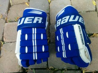 Rare Vintage Nos Bauer Hockey Gloves Made In Canada Make Offers