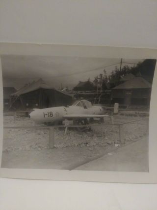 Vintage Rare Ww2 1945 Japanese Kamakazi Plane Photo 5x4