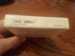 RARE PAUL SIMON GRACELAND ON 8 TRACK 1986 IN. 2