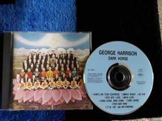 George Harrison Dark Horse Issue Cd Rare Oop The Beatles Emi 1974