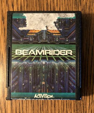 Beamrider Cart By Activision For Atari 2600 Rare