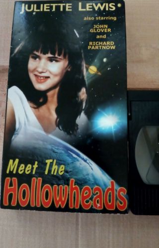 Meet The Hollowheads Rare Vhs Sci Fi Horror Fantasy Juliette Lewis