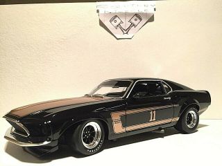 Ultra Rare 1/18 Scale 1969 Ford Mustang Boss 302 " Smokey Yunick " Coupe